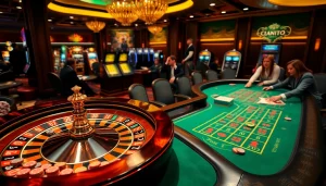 Nếu như vậy bám vào đây experience a lively casino scene with vibrant poker chips and an elegant roulette wheel.