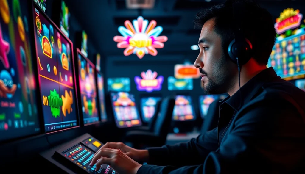 Rasakan kesenangan bermain petanitoto dengan gamer yang fokus pada permainan slot online.
