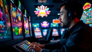 Rasakan kesenangan bermain petanitoto dengan gamer yang fokus pada permainan slot online.