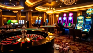 Experience thrilling casino action at sinbet.ink with vibrant roulette and engaging blackjack tables.