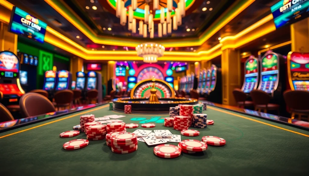 Trải nghiệm cảm giác hồi hộp của tik 88 với các trò chơi casino sống động, roulette và những chiếc chip poker.