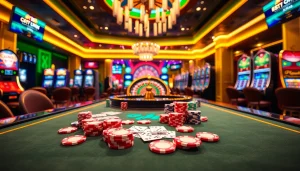 Trải nghiệm cảm giác hồi hộp của tik 88 với các trò chơi casino sống động, roulette và những chiếc chip poker.