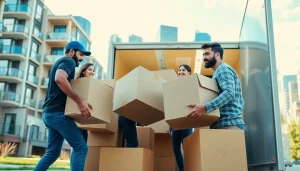 Professional movers in Calgary efficiently transporting belongings for moving companies calgary clients.