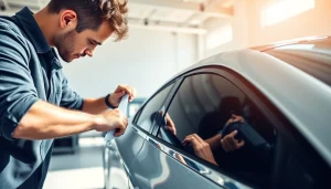 Enhance your vehicle's appearance with window tint near me for optimal privacy and UV protection.