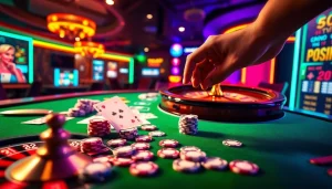 Experience the thrill of gambling with porn games ai featured in a vibrant casino scene.