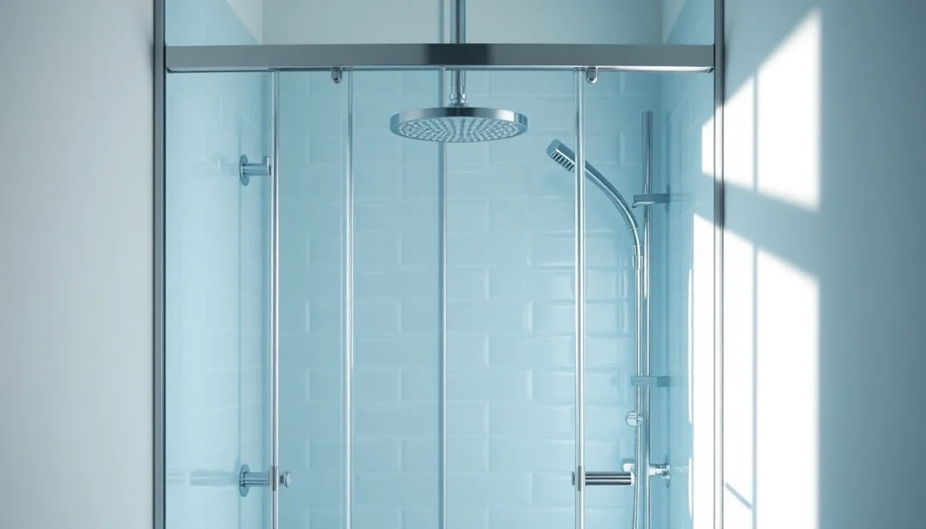 Duschkabine 90x90 in modernem Badezimmer mit stilvollem Design und eleganten Details.