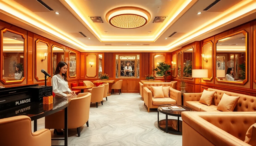 Ingyedong shirt room featuring stylish interior, inviting atmosphere, and elegant services.