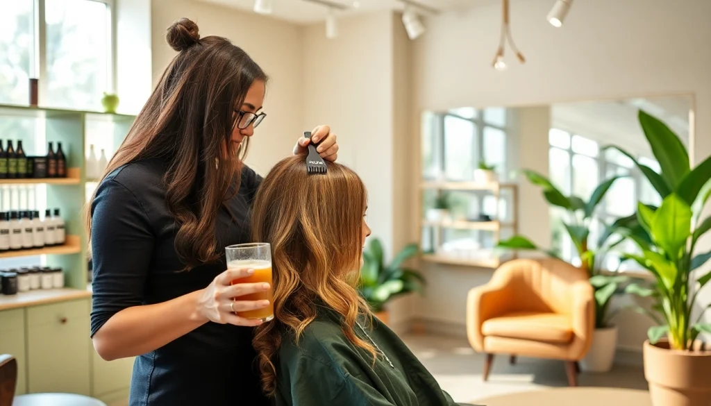 Experience the best hair salon in San Diego with a welcoming atmosphere and professional services.