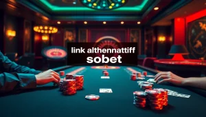 Experience thrilling gameplay at the poker table while discovering link alternatif sbobet for online betting.
