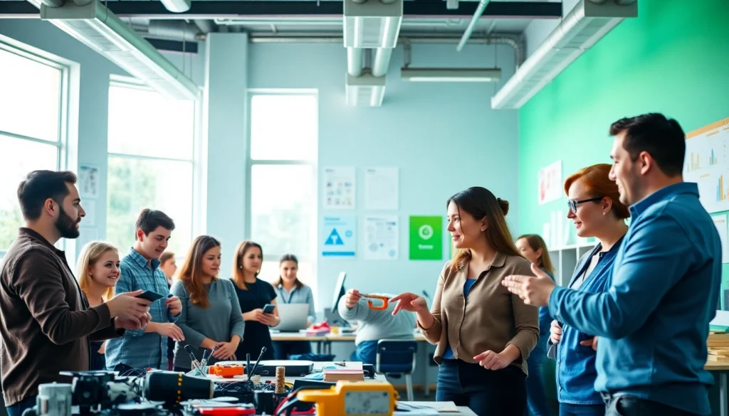 Students learning at trade schools oahu with engaging instructors and modern equipment.