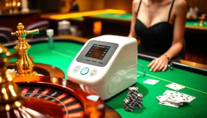 The hydrofacial machine 3 in 1 rejuvenates skin while enhancing the thrill of a casino environment.