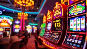 Menangkan di slot depo 1k dengan mesin slot berwarna cerah dan suasana seru.
