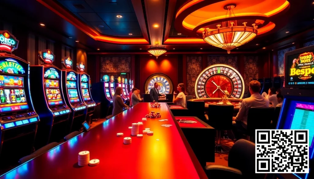 Experience excitement at slot depo 5k with vibrant casino games and players engaged.