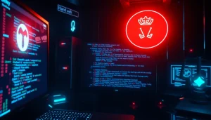 Explore hidden wiki tor services in a stylized dark web interface with vibrant neon elements.