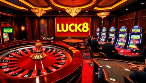Experience the thrill of winning at LUCK8 with vibrant casino games and exciting betting opportunities.
