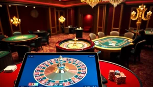Vivez l'excitation du meilleur casino en ligne avec des tables vibrantes, de la roulette et du poker.