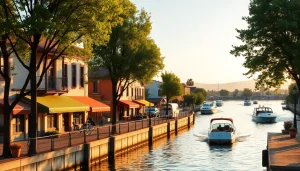 Experience the beauty of Clarksburg California with scenic waterfront views and charming architecture.